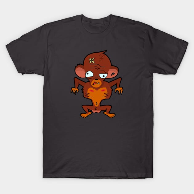 stupid monkey T-Shirt by MushroomEye